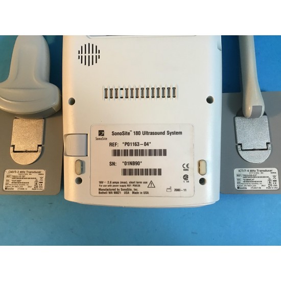 Sonosite 180 Plus Portable Ultrasound