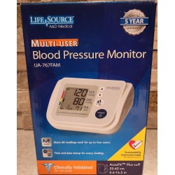 Arm Blood Pressure Monitor - Multi-User